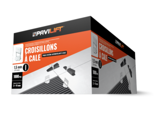 Croisillons à cale  1,5 mm 1000pcs