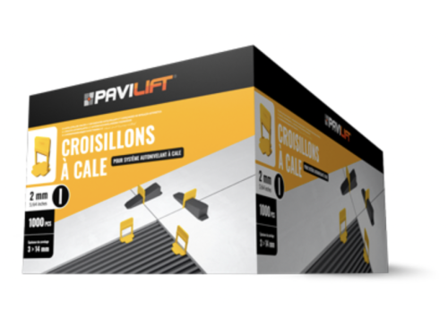 Croisillons à cales 2 mm 1000 PCS